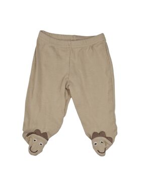 Baby Footies 3 Months Pants Lion Animal Tan   3M Mos Infant Bottoms 100% Cotton